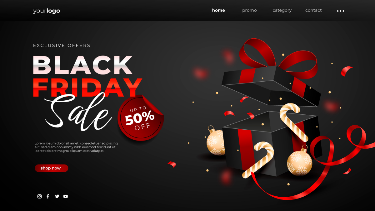 Landing Page para Black Friday